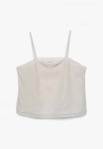 Топ на бретельках