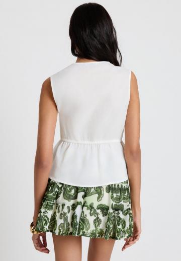 Блузка без рукавов