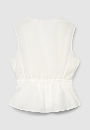Блузка без рукавов
