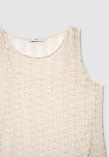 Блузка без рукавов