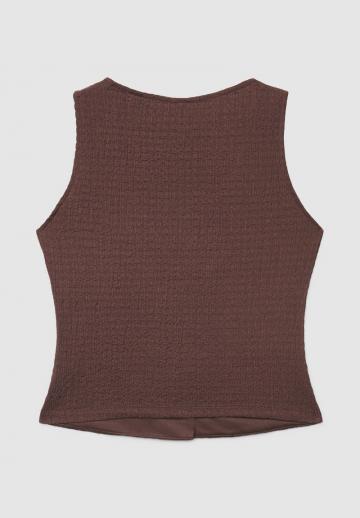 Блузка без рукавов