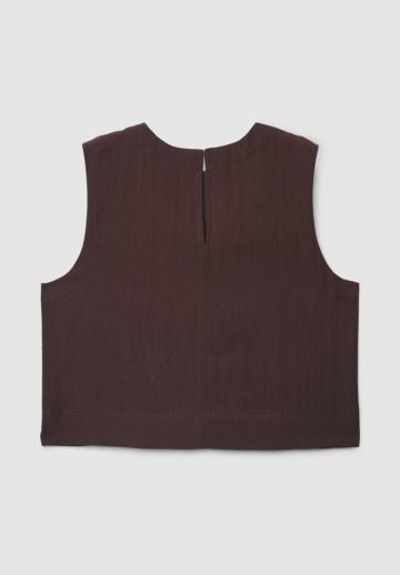 Блузка без рукавов