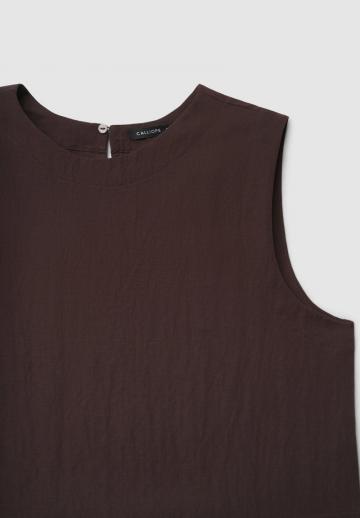 Блузка без рукавов