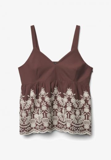 Блузка без рукавов