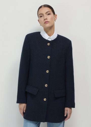 Короткое пальто