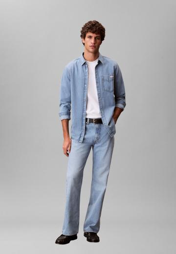 Клешеные джинсы