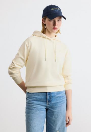 Пуловер с капюшоном