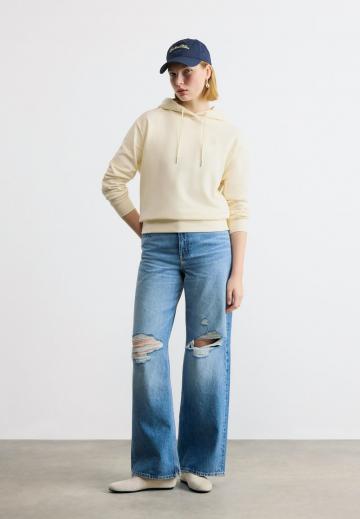 Пуловер с капюшоном