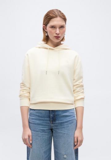 Пуловер с капюшоном