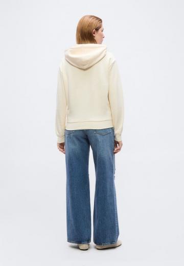 Пуловер с капюшоном