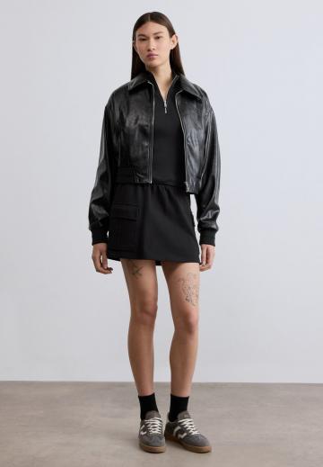 Юбка с накладными карманами