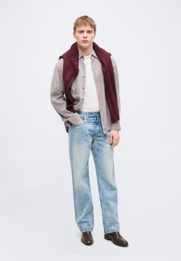 Прямые джинсы