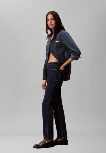 Прямые джинсы