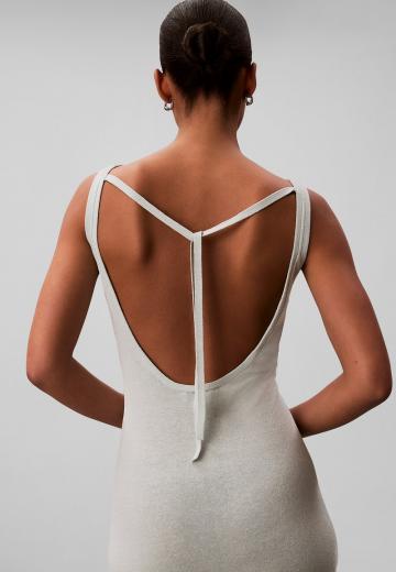 Вязаное платье