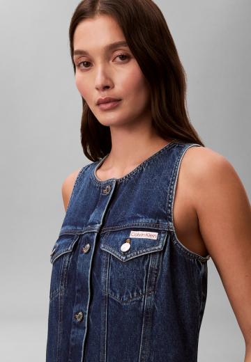 Джинсовое платье