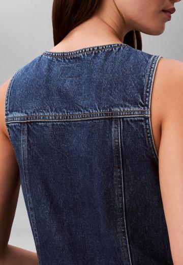 Джинсовое платье