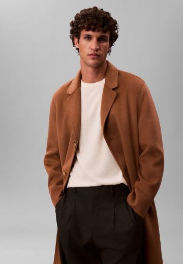 Шерстяное пальто