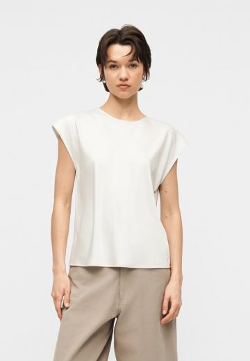 Атласная блузка