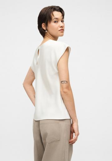 Атласная блузка