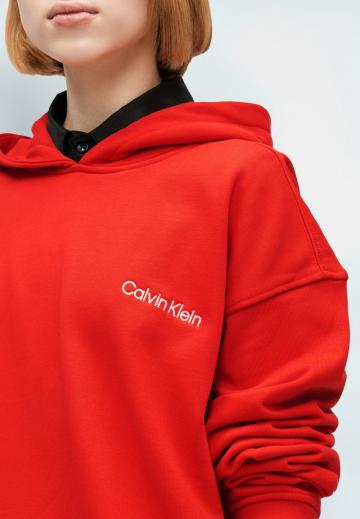 Пуловер с капюшоном