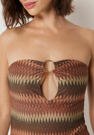 Слитный купальник