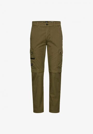 Брюки с накладными карманами