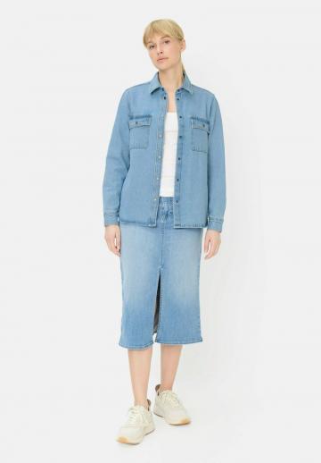 Джинсовая блузка