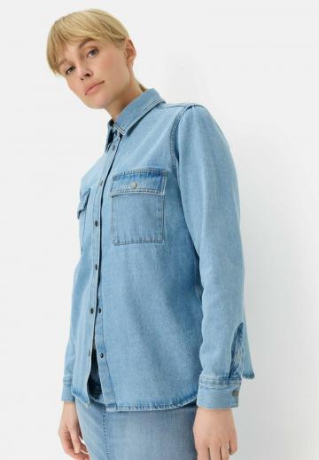 Джинсовая блузка