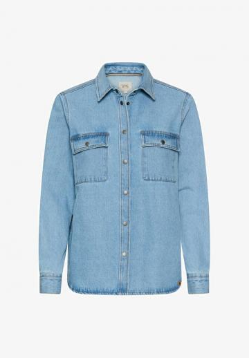 Джинсовая блузка