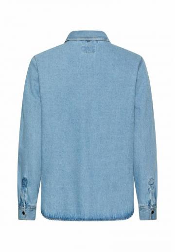 Джинсовая блузка