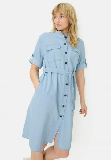 Джинсовое платье