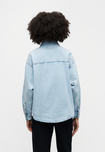 Джинсовая блузка