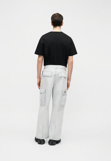 Брюки с накладными карманами