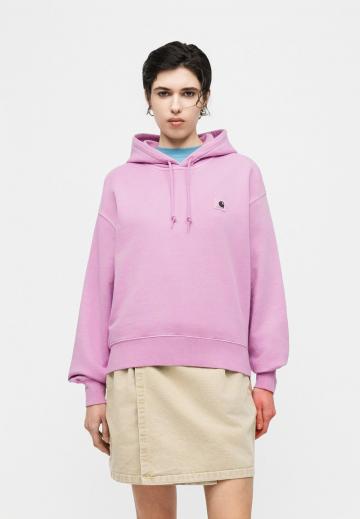 Пуловер с капюшоном