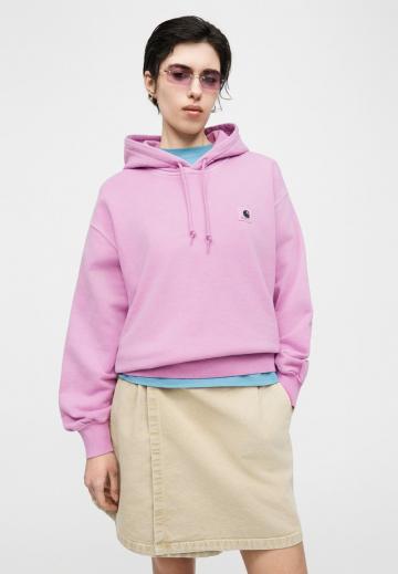 Пуловер с капюшоном