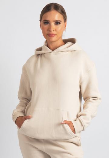 Пуловер с капюшоном