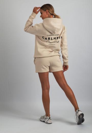 Пуловер с капюшоном