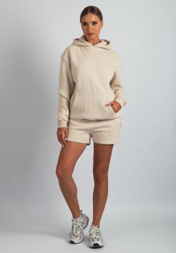 Пуловер с капюшоном