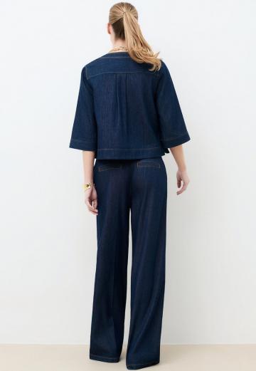 Джинсовая блузка