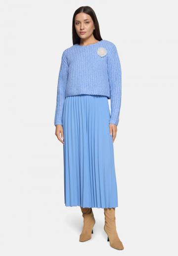 Длинный пуловер