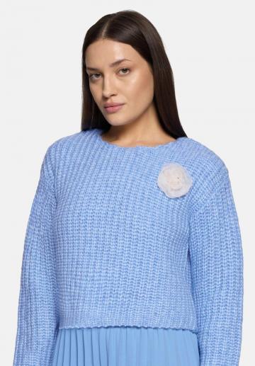 Длинный пуловер