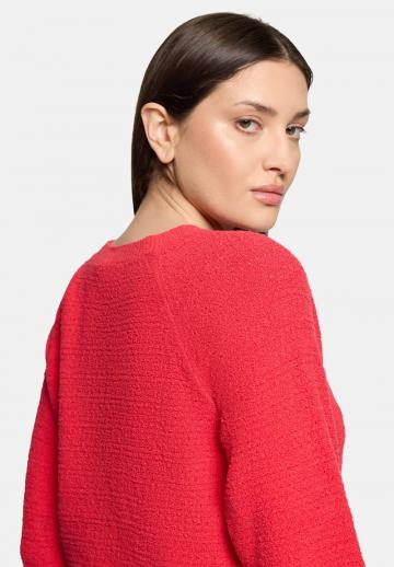 Пуловер с рукавом три четверти