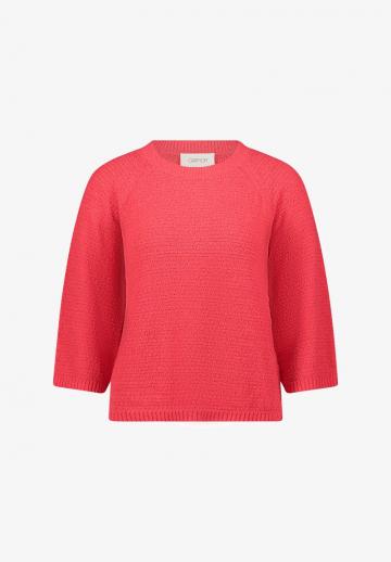 Пуловер с рукавом три четверти