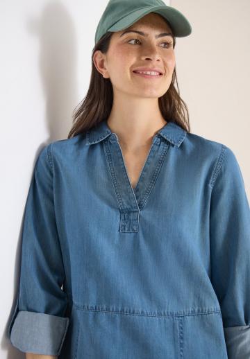 Джинсовое платье