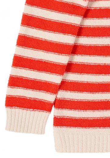 Пуловер в полоску