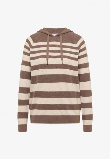 Пуловер с капюшоном