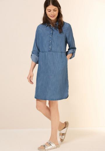 Джинсовое платье