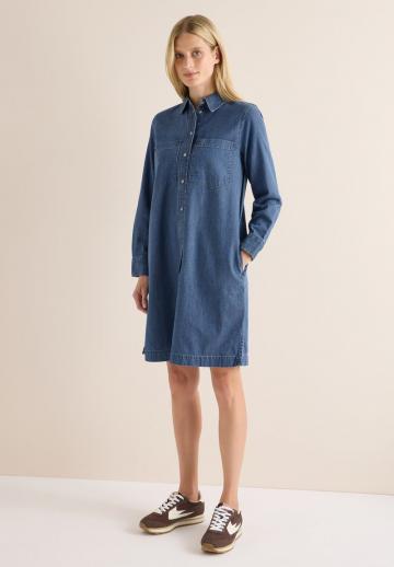 Джинсовое платье