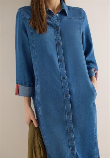 Джинсовое платье