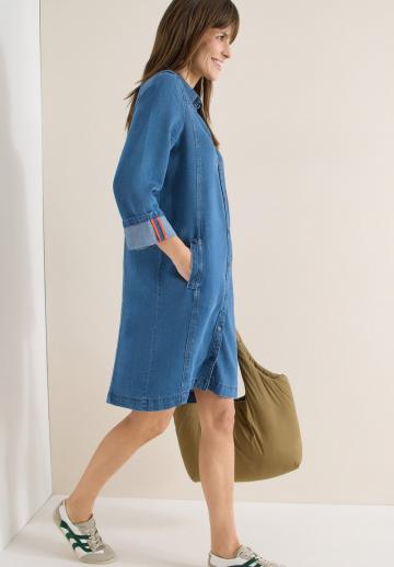 Джинсовое платье